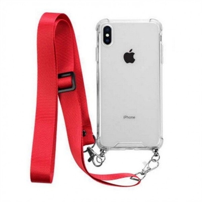 ETEK Clear TPU PC Phone Case Personalized Mobile Cover With Woven Tape