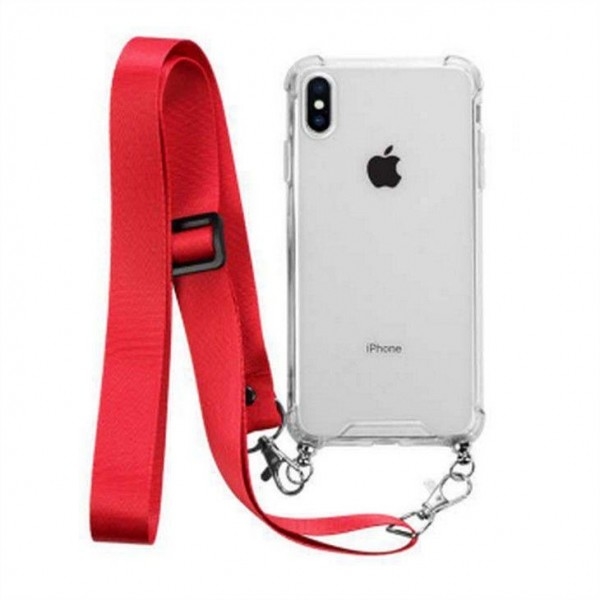 ETEK Clear TPU PC Phone Case Personalized Mobile Cover With Woven Tape