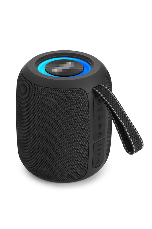 مكبر صوت Bluetooth محمول 10W Hi-Fi Running Marquee Radio مع أضواء ، مناسبة للاقتران مع التلفزيون أو جهاز العرض للاستمتاع بجودة عالية من وقت الصوت والفيديو المنزلي