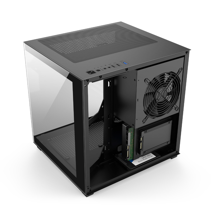 ميكرو-ATX / ITX حاسوب الحاسوب قضيب حرارة مذهلة يدعم الكثير من إعدادات الأجهزة المختلفة للاعبين المحترفين