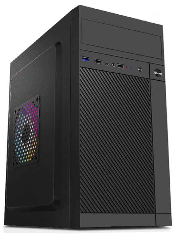 يدعم ATX Micro ATX و Mini ATX Motherboards حاسوب الحاسوب مع إزالة حرارة فعالة متوافق مع الحالات التي تحتوي على 2 أقراص صلبة و 3 أقراص SSD