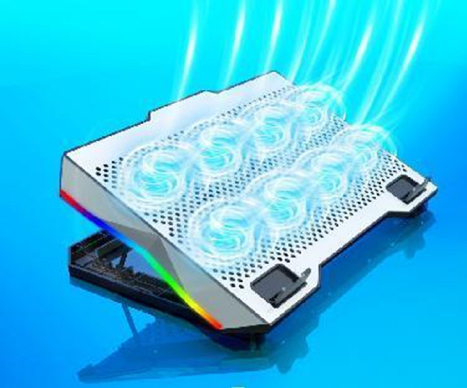 إضاءة RGB 8 × 7CM مروحة مع 1800 ± 10% RPM 4.4W استهلاك طاقة منخفض للاعبين محبي الكمبيوتر المستخدمين الشخصيين