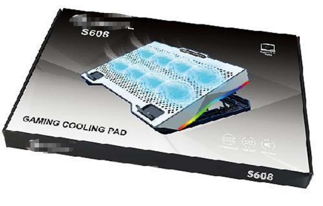 إضاءة RGB 8 × 7CM مروحة مع 1800 ± 10% RPM 4.4W استهلاك طاقة منخفض للاعبين محبي الكمبيوتر المستخدمين الشخصيين