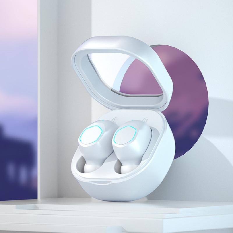 Bluetooth 5.2 TWS سماعة أذن مقاومة للماء إلغاء الضوضاء التلقائي النوع-ج شحن سريع 5 ساعات عمر البطارية F10 سائق ديناميكي