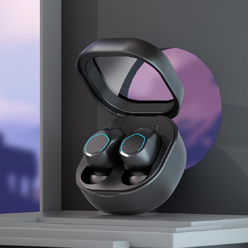 Bluetooth 5.2 TWS سماعة أذن مقاومة للماء إلغاء الضوضاء التلقائي النوع-ج شحن سريع 5 ساعات عمر البطارية F10 سائق ديناميكي
