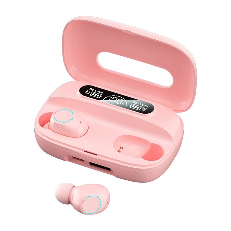 Bluetooth 5.1 سماعة يدعم بروتوكولات A2DP/AVRDP/HFP سماعات 40mAh صندوق شحن 500mAh F10 محرك ديناميكي للأعمال والرياضة