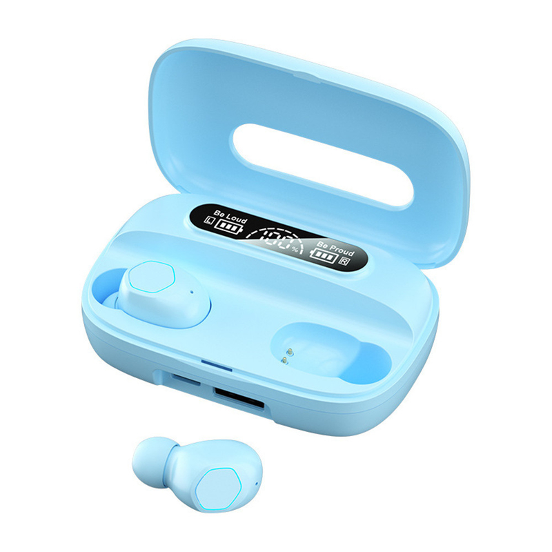 Bluetooth 5.1 سماعة يدعم بروتوكولات A2DP/AVRDP/HFP سماعات 40mAh صندوق شحن 500mAh F10 محرك ديناميكي للأعمال والرياضة