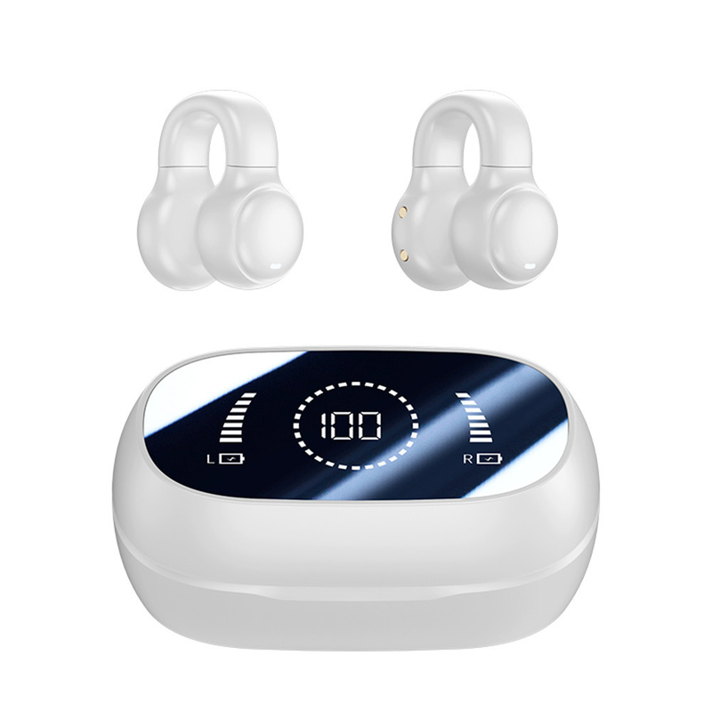 بلوتوث 5.3 سماعة أذن تصميم أذن مفتوحة بالكامل 9D لعبة الصوت المحيطي الصوت المزامنة HIFI الشاشة الرقمية 1.5H الشحن 6H تشغيل واحد