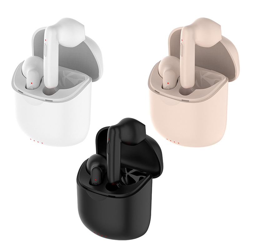 بطارية سماعة سماعة 30mAh سعة بيضاء بلوتوث 5.3 دعم AAC/SBC نوع-C شحن سريع F10 صوت 3 ألوان