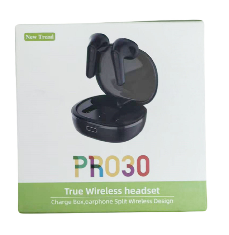 سماعات ETEK TWS سماعات سماعة 30 غرام وزن إجمالي 30mAh سماعات سماعة 200mAh غلاف شحن من النوع C شحن سريع