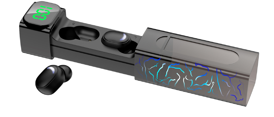 سماعات الأذن بالبلوتوث مع تأخير قصير ومدة بطارية طويلة 4 ساعات شحن 200mAh Case F8 Copper Ring Speaker