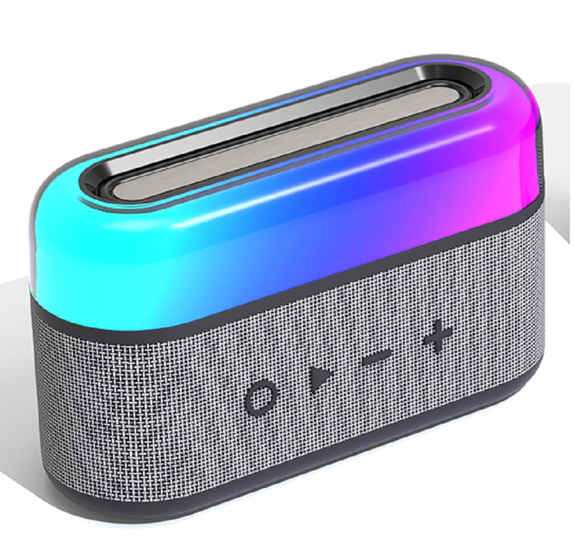 40W RMS 5000mAh بطارية مكبر صوت محمول يدعم بطاقة TF Bluetooth تصل إلى 32GB FM USB Flash Drive إضاءة ملونة للحفلات الصغيرة