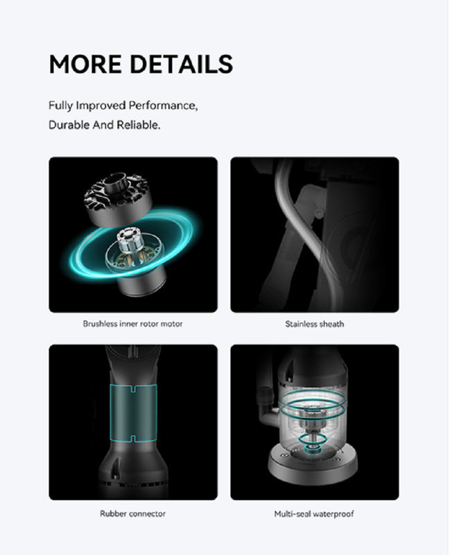 طائرات بدون طيار زراعية جديدة فوهة طرد مركزي معدل تدفق أقصى 10L / min صمام قابل للفصل CAN Comm تبريد و رش فعال