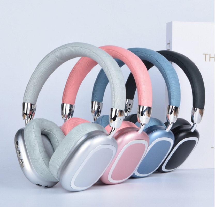 سماعات Bluetooth، بطارية 200mAh، تشغيل لمدة 6 ساعات، وضع الاستعداد لمدة 120 ساعة، سائق 40 ملم، للمتجولين، الطلاب، والسائحين في العمل.