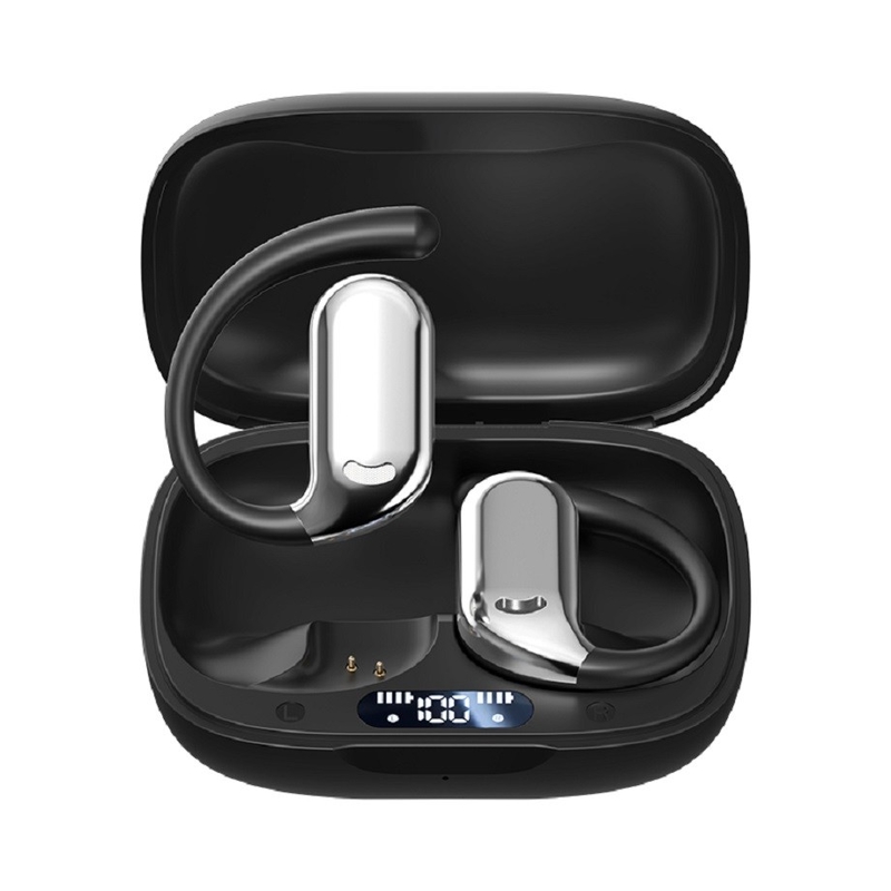Bluetooth 5.4 TWS سماعات الأذن F14 مكبر صوت حلقات النحاس ، AAC / SBC ، 6H Playtime و 200mAh Case الشحن