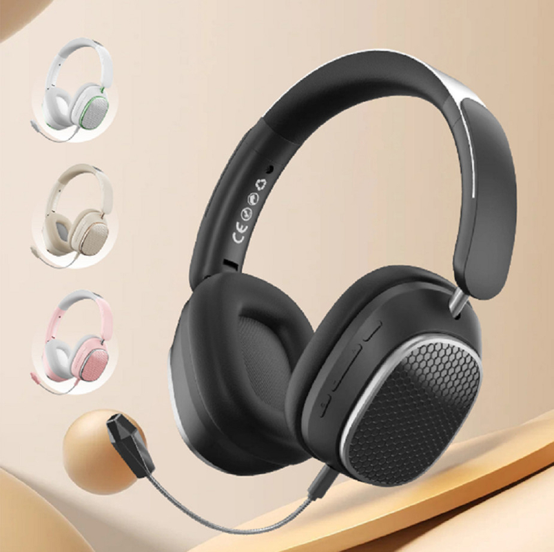 سماعات Bluetooth 5.3 ، بطارية 400mAh ، تشغيل لمدة 8 ساعات ، حالة تأهب لمدة 200 ساعة ، سائق 40 مم ، 18dB ANC
