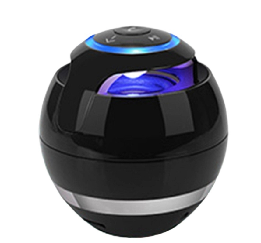 جسم مضغوط (D78 * H78mm). يدعم Bluetooth ، AUX ، بطاقة TF ، راديو FM. بنيت في بطارية 300mAh ، شحن USB. وحدة مكبر الصوت 40mm.