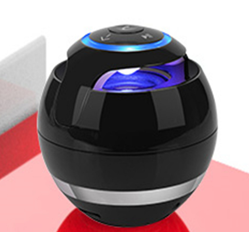 جسم مضغوط (D78 * H78mm). يدعم Bluetooth ، AUX ، بطاقة TF ، راديو FM. بنيت في بطارية 300mAh ، شحن USB. وحدة مكبر الصوت 40mm.