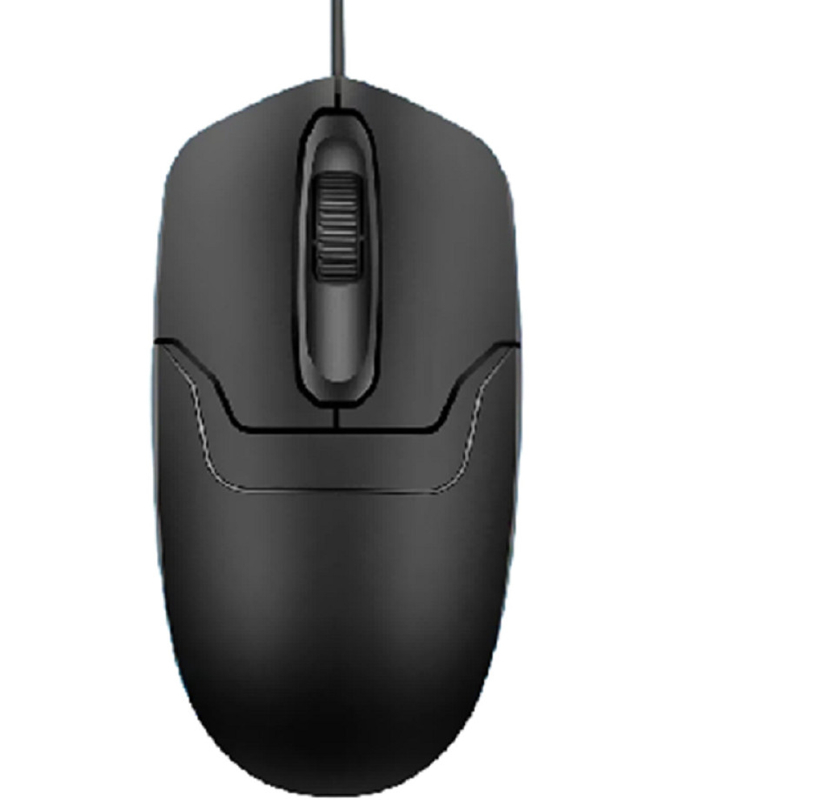 الماوس ذات المفاتيح الثلاث ABS Shell Design تعتمد على 3 ملايين نقرة USB Plug-and-play مع الأجهزة للعمال المكتبية