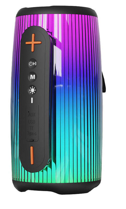 بلوتوث 53مكبرات الصوت 10W بطارية 2400mAh مع شحن من النوع C RGB الإضاءة المحيطة