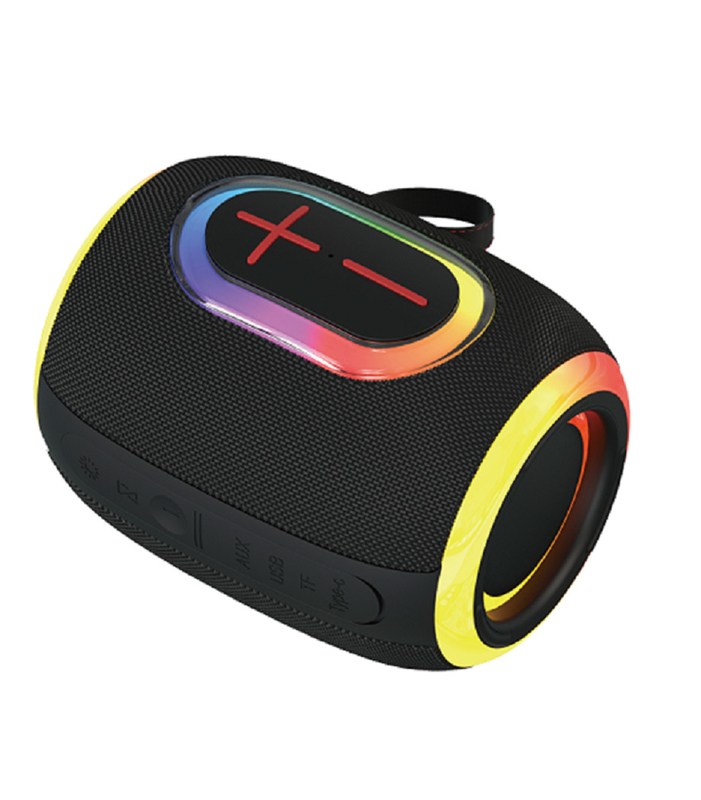 مكبر الصوت بلوتوث 8W قوة 66mm سائق 1500mAh البطارية تدعم بلوتوث TF AUX FM و USB Flash Drive