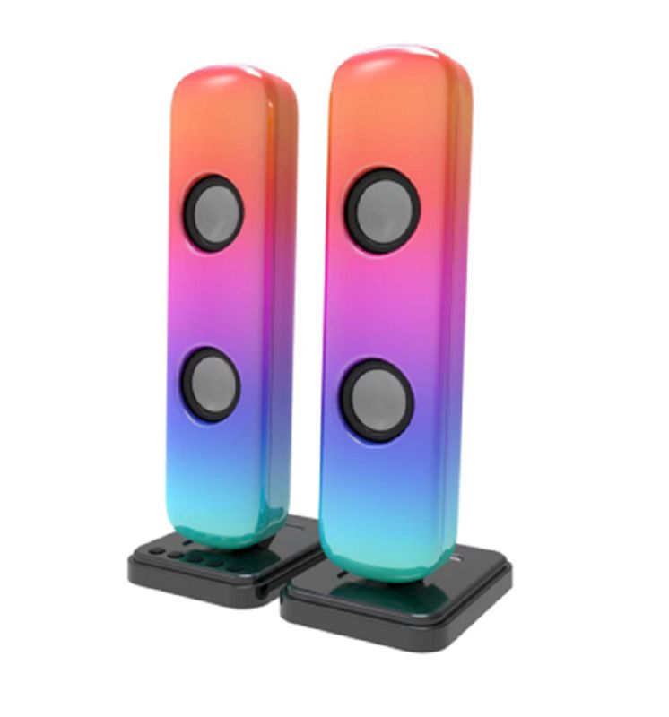 توفر مكبرات الصوت ETEK 5 واط * 4 RMS عبر مشغلات مزدوجة مقاس 2 بوصة تغطي تردد 35 هرتز - 16 كيلو هرتز، تتطلب محول 12 فولت 2.5 أمبير