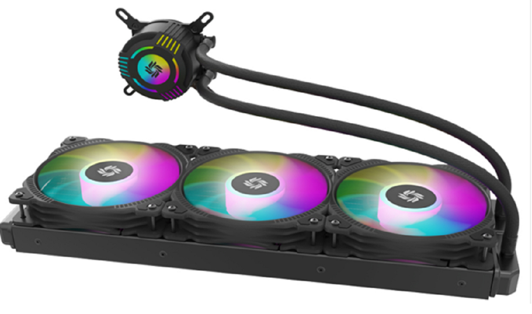 360 ملم ARGB AIO المبرد السائل، كتلة المياه المستديرة، 36027 المبرد، مروحة PWM 1800RPM، LGA1700/AM5، شعار مخصص