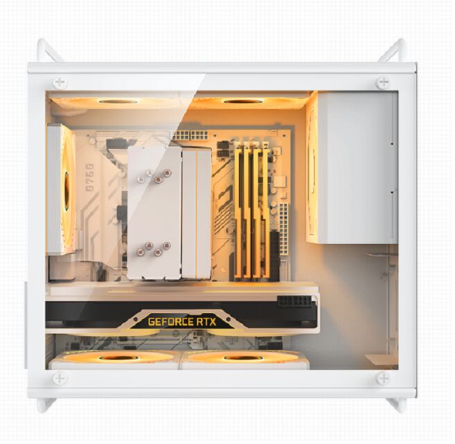 حاسوب كمبيوتر ألعاب مضغوط 20L ، M-ATX / ITX ، 326mm GPU ، 155mm CPU Cooler ، 140mm PSU ، خيارات لوحة الأمام المزدوجة ، مرشحات الغبار المغناطيسية