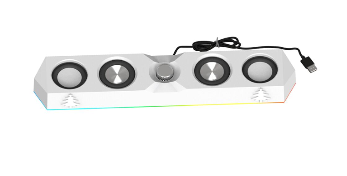 مكبرات صوت LED بتقنية البلوتوث، JieLi V5.4، ستيريو 6 واط، مشغلات 2