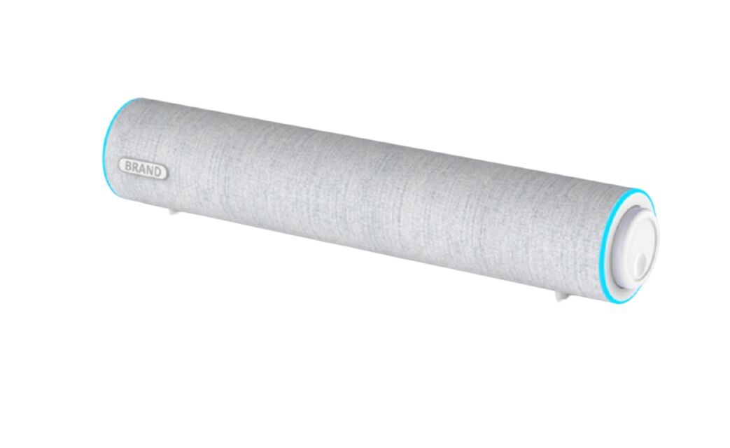 ساوند بار مكتبي 3 واط * 2، مشغلات مزدوجة 2 بوصة، 35 هرتز - 16 كيلو هرتز، فصل > 36 ديسيبل، يعمل بمنفذ USB (تيار مستمر 5 فولت)، تشطيب بلاستيكي + قماش، كابل 1.3 متر