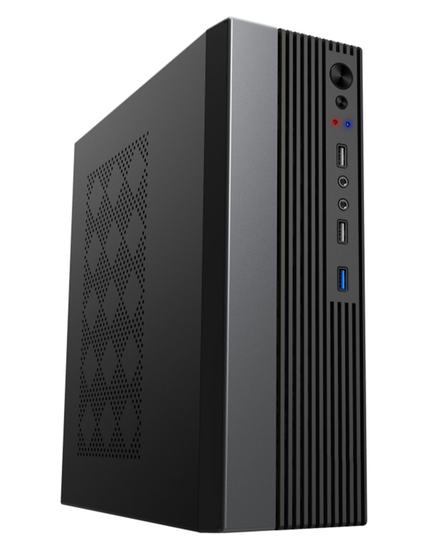 غلاف 95 ملم نحيل من نوع ITX/MATX، يتناسب مع 245 ملم GPU + 78 ملم برودة، دعم 4-مروحة