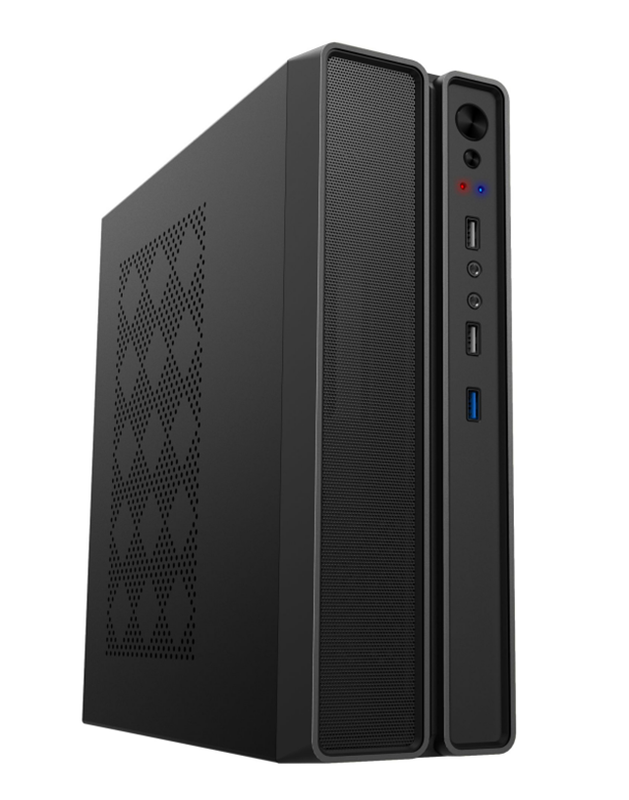 غلاف 95 ملم نحيل من نوع ITX/MATX، يتناسب مع 245 ملم GPU + 78 ملم برودة، دعم 4-مروحة