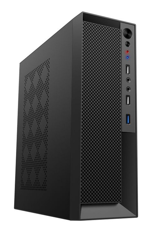 غلاف 95 ملم نحيل من نوع ITX/MATX، يتناسب مع 245 ملم GPU + 78 ملم برودة، دعم 4-مروحة