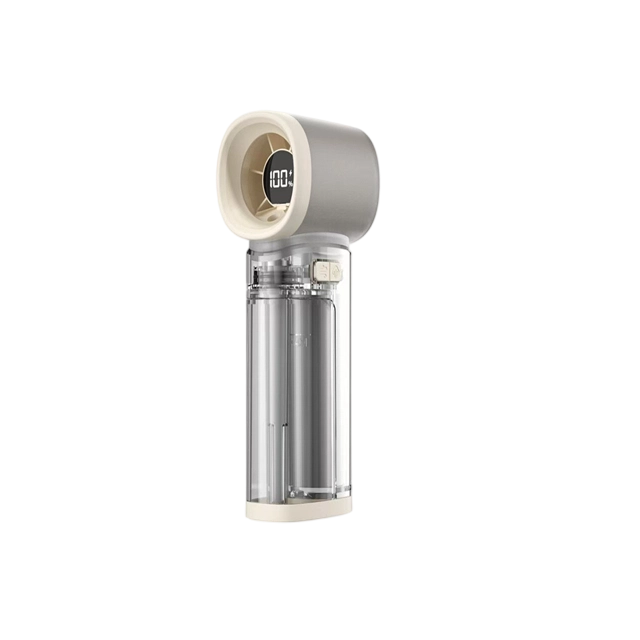 3000mAh مروحة الضباب المحمولة 40ml خزان / 8W التبريد المزدوج الشحن السريع من النوع C 4 ألوان