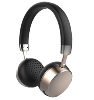 Bluetooth 5.0 سماعات الرأس 10 ساعات تشغيل مستمر 108dB حساسية عالية على أذن التصميم المواد المعدنية دعم الاتصال السلكي